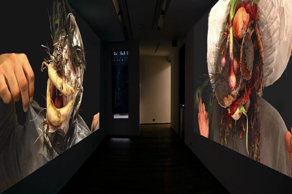 25 What! Art though like the Adder waxen and deaf_ Rafael Perez Hernando Gallery Madrid Video Instalaltion in two channels