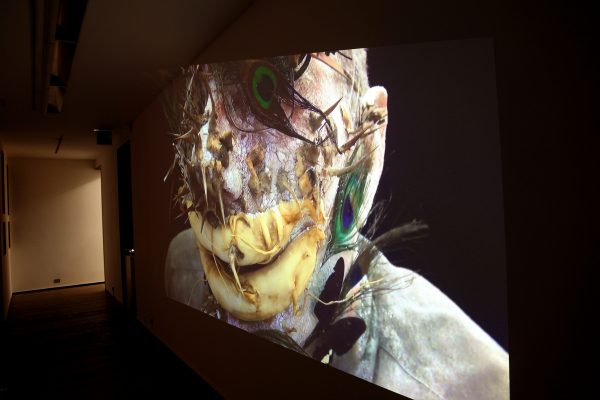 26. What! Art though like the Adder waxen and deaf_ Rafael Perez Hernando Gallery Madrid Video Instalaltion in two channels