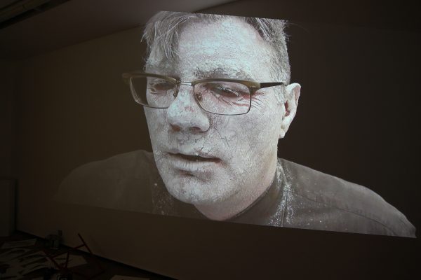 35 What! Art though like the Adder waxen and deaf_ Rafael Perez Hernando Gallery Madrid Video Instalaltion in two channels