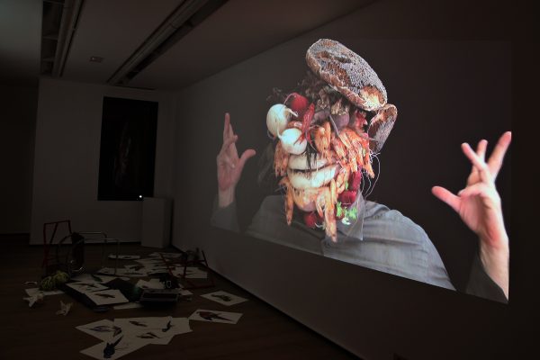 38 What! Art though like the Adder waxen and deaf_ Rafael Perez Hernando Gallery Madrid Video Instalaltion in two channels