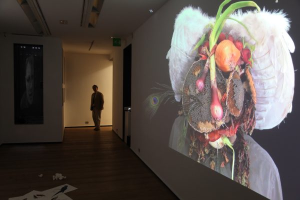 50 What! Art though like the Adder waxen and deaf_ Rafael Perez Hernando Gallery Madrid Video Instalaltion in two channels